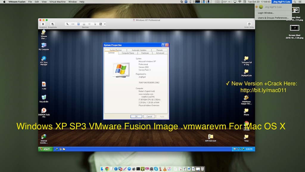 download os x on vmware for windows